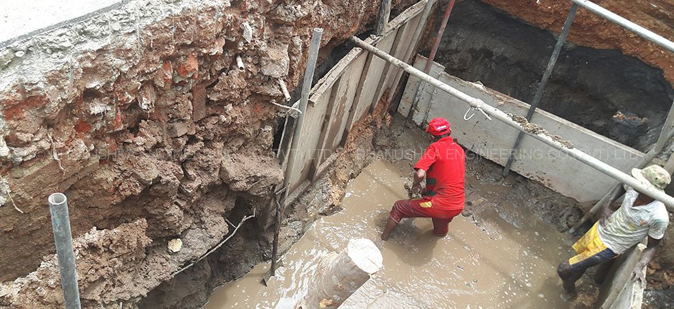 Fabrication of 13,500 Ltrs. Underground Tank, Civil Work and Pipelines ...